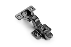 Завіс GTV 35 SILENTO PRO внутрішній без пружини, H=0, clip-on, 3D регуляція, без єврошурупа, чорний