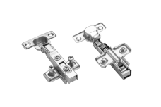 GTV CIHC twin hinge, mini fi 26, H=0, беззвучне закриття, кліп-он, з євро