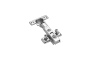 GTV CIHC twin hinge, mini fi 26, H=0, беззвучне закриття, кліп-он, з євро