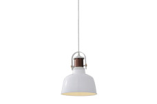 Стельовий світильник NOOR,6934,AC220-240V,50/60Hz,1*E27, IP20,діаметр 22 CM, одинарний ,Білий