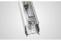 Лінійний світильник LUNA, LED, 40W, 4800lm, CCT, AC220-240V, AL/PC, 120 см, чорний