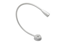 LED світильник BOSTON 2 спальний, 12В, led 1W, теплий білий, тумба цоколь, IP20, алюміній