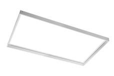 Рамка для накладного монтажу світлодіодної панелі 30x60cm, білий