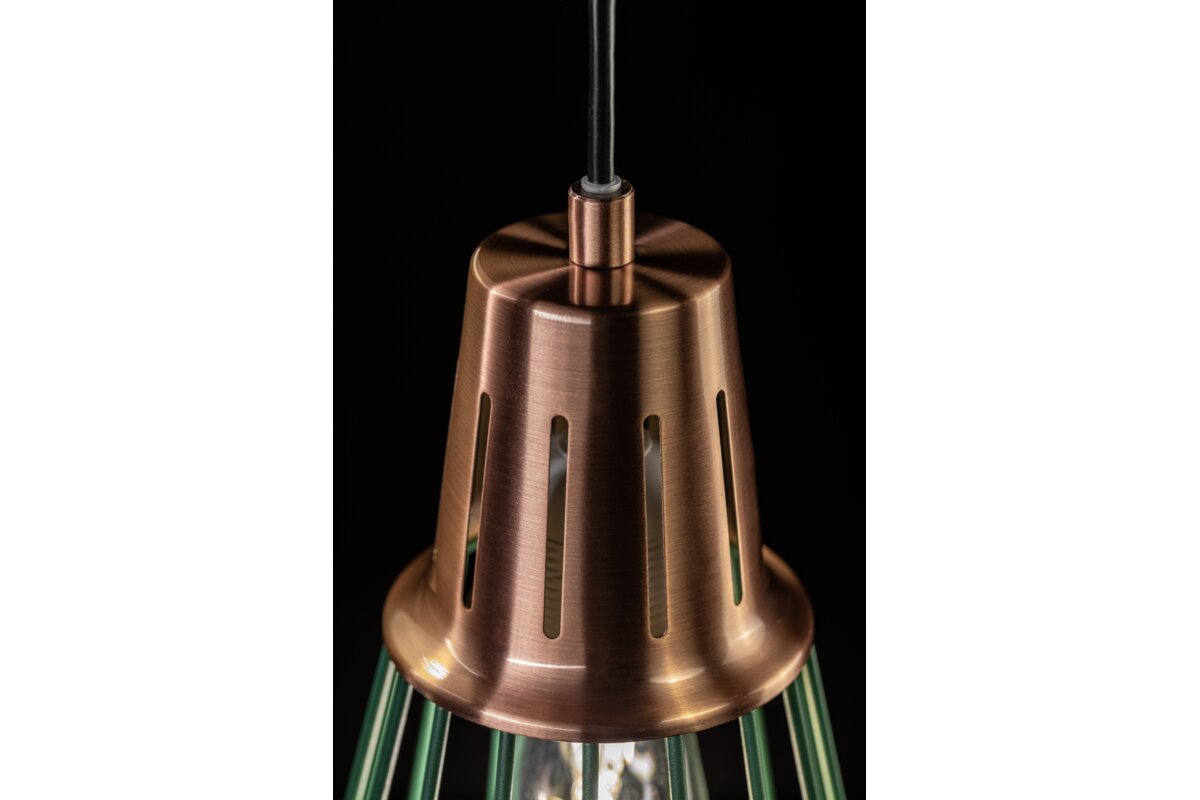Стельовий світильник KALIOPE,8044,AC220-240V,50/60Hz,1*E27, max.40W, IP20, діаметр 18cm, одинарний зелений