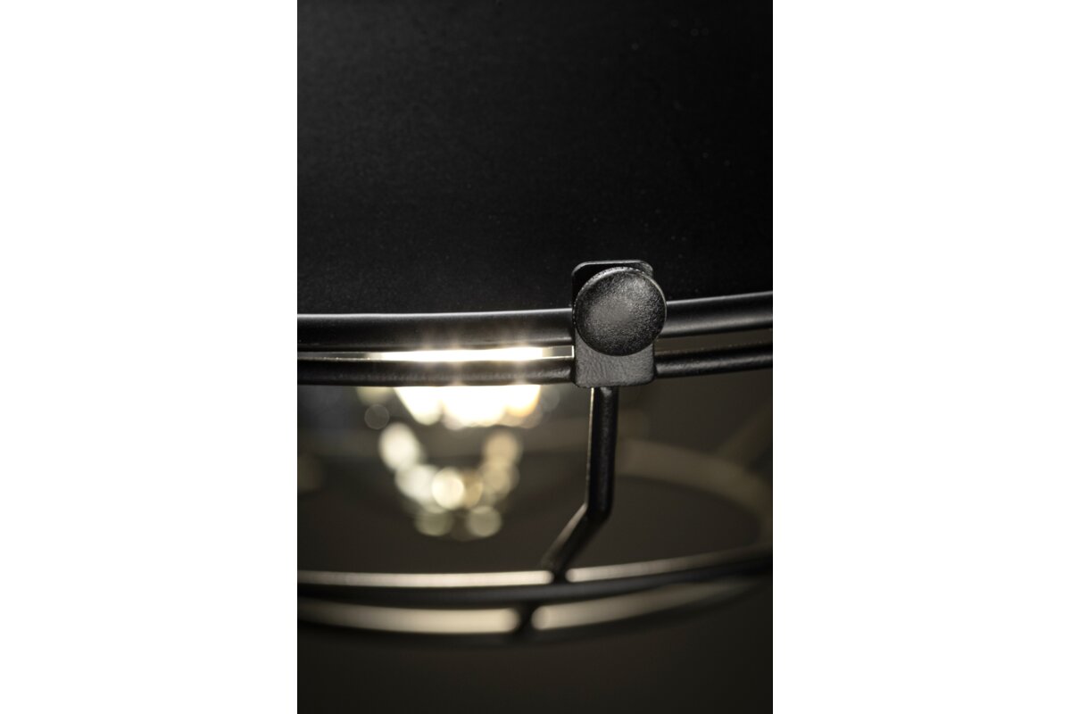 Стельовий світильник LARS,2233,AC220-240V,50/60Hz,1*E27, IP20,діаметр 26 CM, одинарний ,Чорний