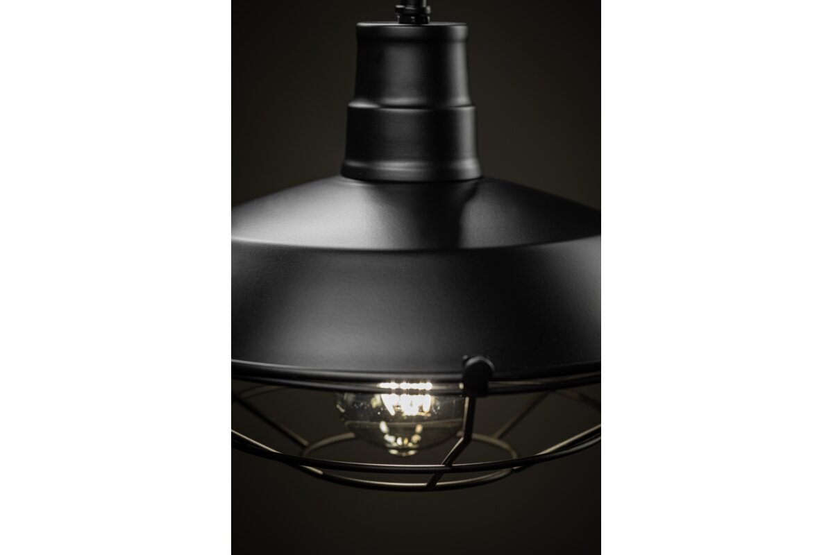 Стельовий світильник LARS,2233,AC220-240V,50/60Hz,1*E27, IP20,діаметр 26 CM, одинарний ,Чорний