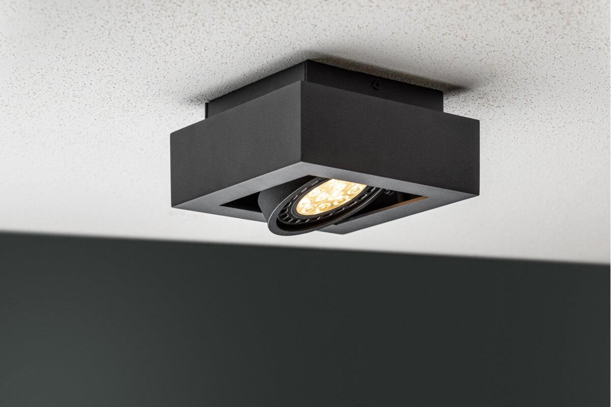 Стельовий світильник Loid,4687,AC220-240V, 50/60 Hz, IP 20,1*GU10,ES111, одинарний ,Чорний