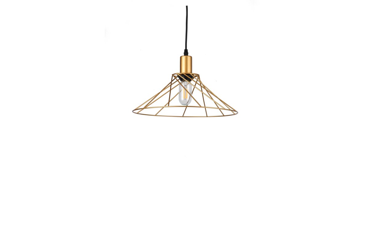 Стельовий світильник TILIA 2,7863,AC220-240V,50/60Hz,1*E27, IP20,діаметр 35 CM, одинарний , золотий