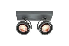 Стельовий світильник Wally,4304,AC220-240V, 50/60 Hz, IP 20 ,2*Gu10,ES111,подвійний, графіт