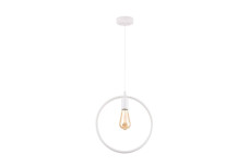 Стельовий світильник FIJA,2898,koło,AC220-240V,50/60Hz,1*E27, max.40W, IP20, діаметр 31,5cm, одинарний Білий