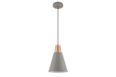 Стельовий світильник GIANNI,8051,AC220-240V,50/60Hz,1*E27, max.40W,IP20, діаметр 22cm, одинарний сірий / золотий