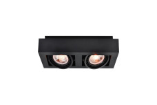 Стельовий світильник Loid,4700,AC220-240V, 50/60 Hz, IP 20,2*GU10,ES11, подвійний,Чорний