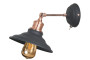 Настінний світильник LORET+ з перемикачем,7901,AC220-240V,50/60Hz,1*E27,max.40W,діаметр 20cm, одинарний ,Чорний