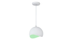 Стельовий світильник MAVIA , 0917,AC220-240V,50/60Hz,1*E27, IP20,діаметр 20 CM, одинарний , Білий/зелений