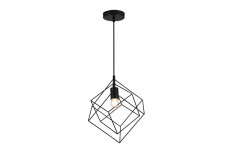 Стельовий світильник ROSA, 3437,AC220-240V,50/60Hz,1*E27, IP20,33CMX33CM, одинарний , Чорний