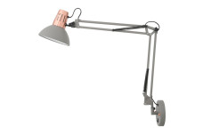 Настінний світильник ARTEMIA+ з перемикачем,2157,AC220-240V,50/60Hz,1*E27, max.40W, IP20, одинарний Сірий