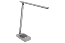Настільна лампа Bressi,8W,450lm,AC220-240V,3-CCT, Wireless Charging,USB,PF>0,5, RA>80,Сірий