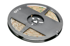 Світлодіодна стрічка 5050, DC12В, 300LED/5м, 14.4 Вт/м, 900 лм/м, 6500К, IP20, рулон 5 м