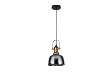 Стельовий світильник MUSCARI 2,4857, AC220-240V,50/60Hz,1*E27, IP20,діаметр 23 CM, одинарний , Чорний