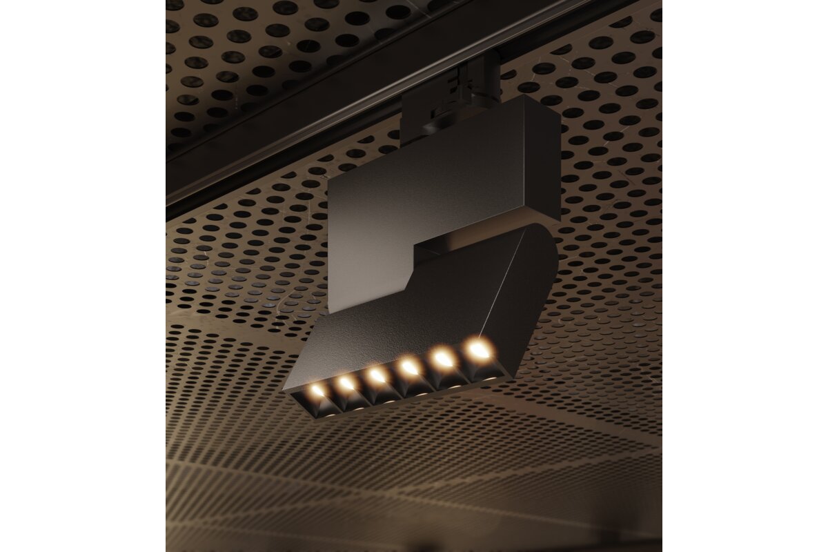 Світильник світлодіодний SIERRA, 18 Вт, 1620 лм, 4000K, IP20, чорний