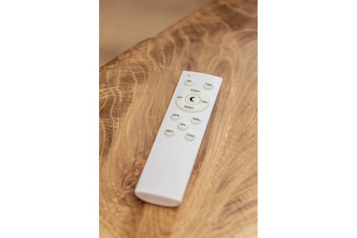 Світильник свiтлодiодний підлоговий YORK, 10 Вт, 900 Лм, CCT, димований, пульт, чорний