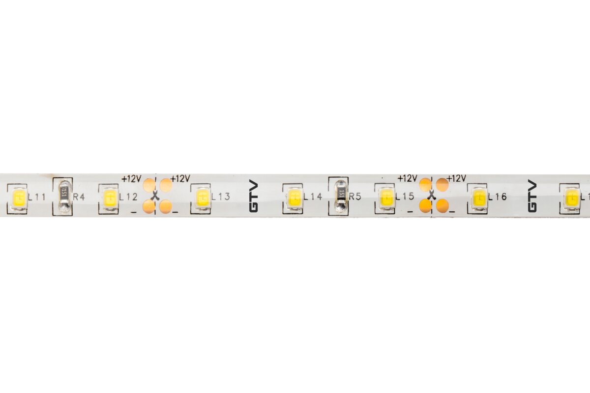 Світлодіодна стрічка 2835, DC12В, 300LED/5м, 6 Вт/м, 700 лм/м, 6500К, IP65, рулон 5 м