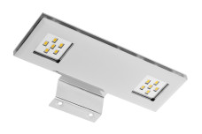 Світильник led palermo PN, 12В, 3,6 Вт, 12 смд теплий білий, хромований