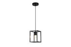 Стельовий світильник DIU ,3598, AC220-240V,50/60Hz,1*E27, IP20,15CMX15XMX20CM, одинарний , Чорний