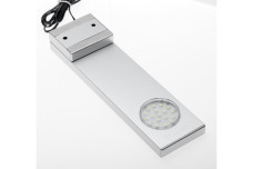 Світлодіодний світильник Vitoria для установки над шафою, 218мм, 1x18led smd, холодний білий, dc12V, алюміній