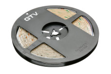 Світлодіодна стрічка RGB 5050, DC12В, 150LED/5м, 7.2 Вт/м, IP65, рулон 5 м