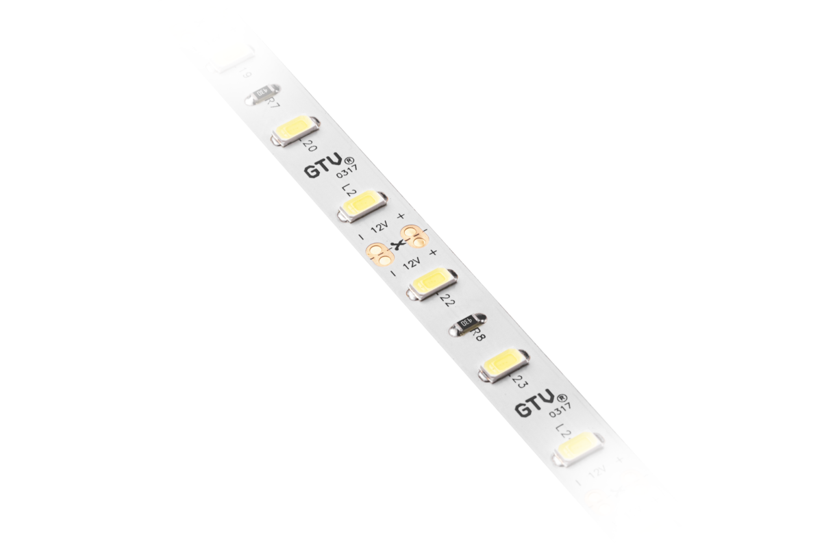 Світлодіодна стрічка 5630, DC12В, 300LED/5м, 16 Вт/м, 1750 лм/м, 6500К, IP20, рулон 5 м