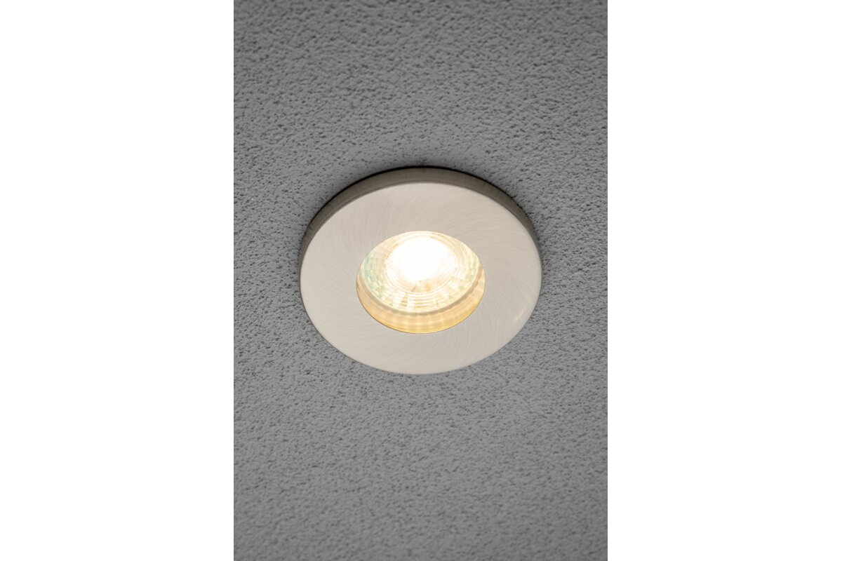 Корпус світильника точкового MAREA, IP54/IP20, круглий, iнокс