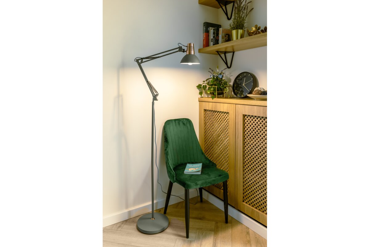 Підлогова лампа ARTEMIA F,2300,AC220-240V,50/60Hz,1*E27, max.40W, IP20,діаметр 16,3cm, одинарний Сірий