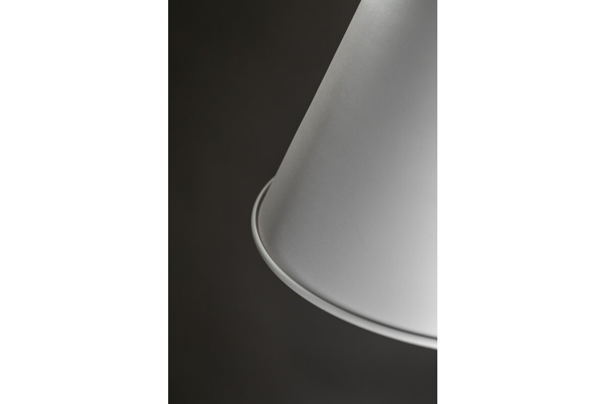 Стельовий світильник GIANNI,8075,AC220-240V,50/60Hz,1*E27, max.40W,IP20, діаметр 22cm, одинарний білий / сріблястий