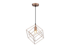 Стельовий світильник ROSA, 3376,AC220-240V,50/60Hz,1*E27, IP20,33CMX33CM, одинарний , золотий