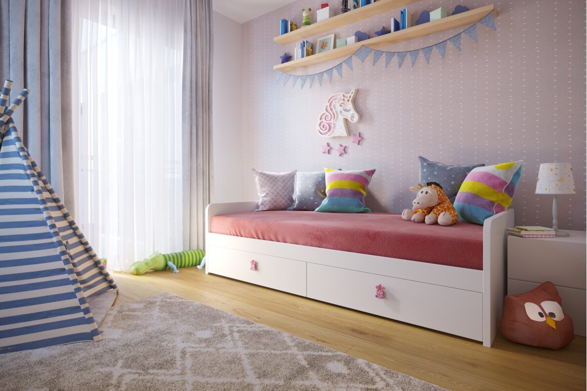 Гумова ручка Unicorn рожева