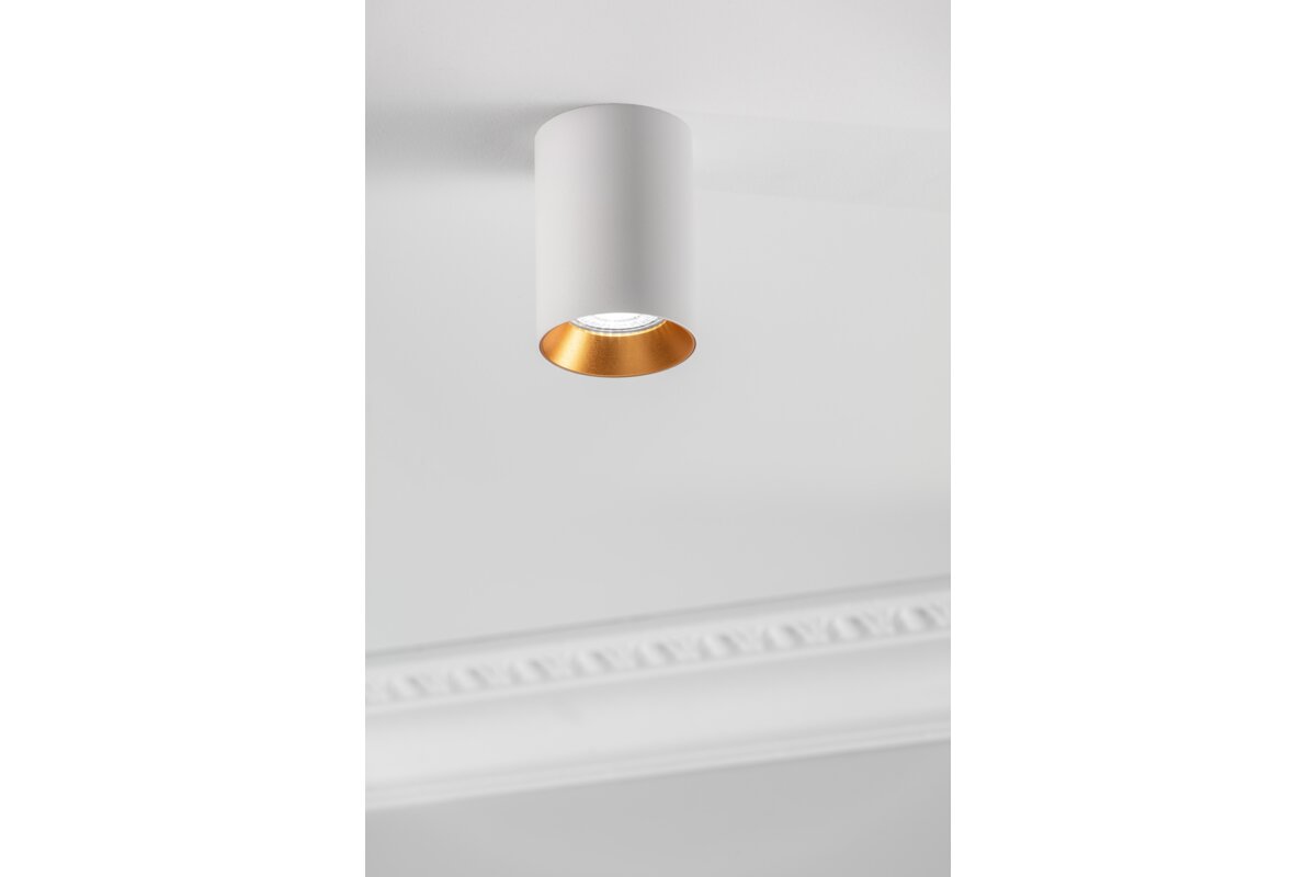Стельовий світильник AERO, алюміній, 70x100mm, IP20, max. 20W, круг, білий