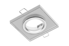 Корпус світильника точкового PALACE II, IP20, квадратний, бiлий