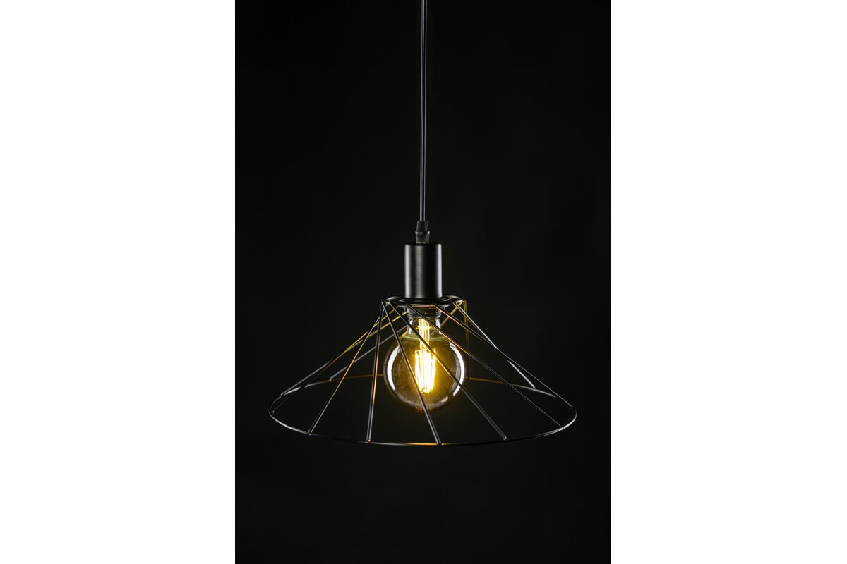 Стельовий світильник TILIA,7849,AC220-240V,50/60Hz,1*E27, IP20,діаметр 35 CM, одинарний ,Чорний