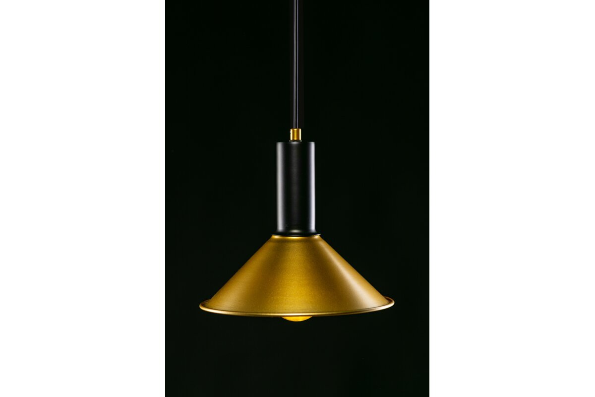 Стельовий світильник PRIVE,7610,AC220-240V,50/60Hz,1*E27, IP20,діаметр 22 CM, одинарний , золотий