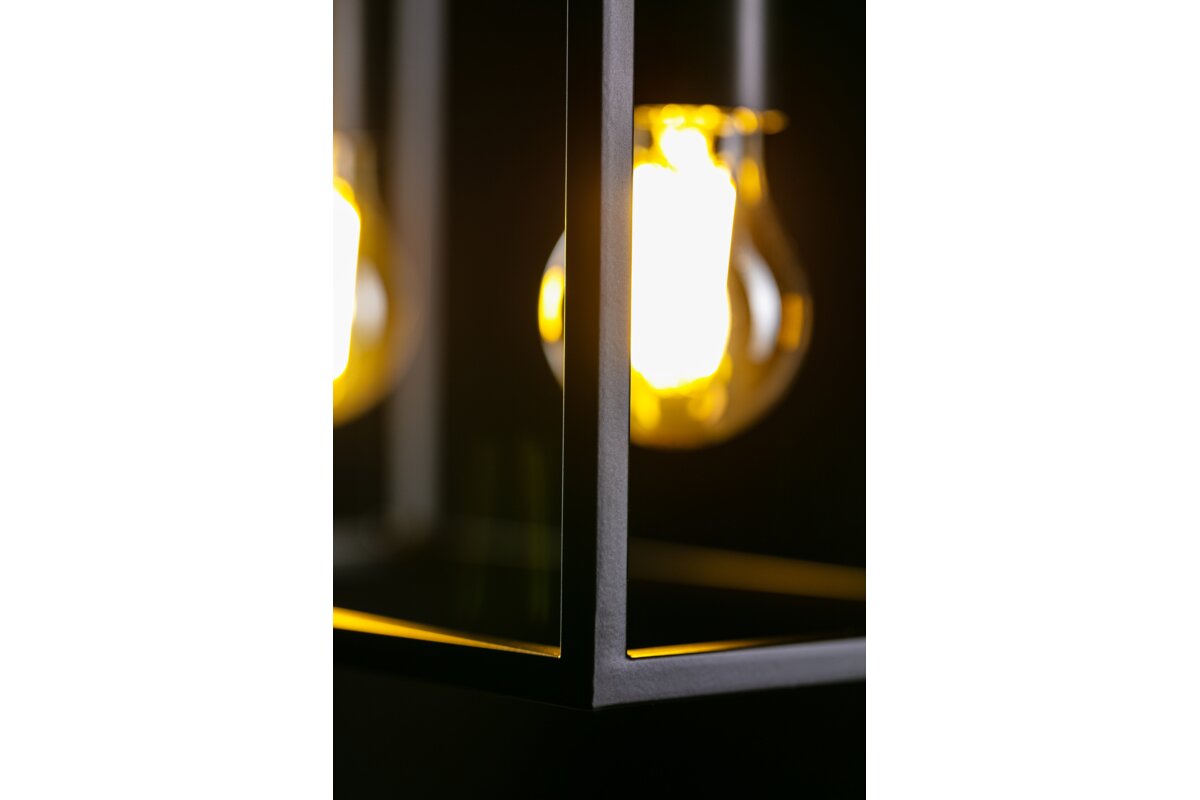Стельовий світильник DIU4 ,3635, AC220-240V,50/60Hz,4*E27, IP20,60CMX18CMX20CM,четверний, Чорний
