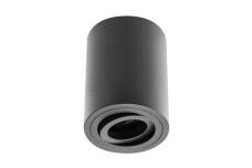 Корпус світильника стельового SENSA, Ø85×115 мм, IP20, макс. 50 Вт, чорний