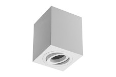 Корпус світильника стельового SENSA, 90×90х115 мм, IP20, макс. 50 Вт, білий