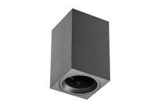 Світильник поверхневий встановлений SENSA MINI, алюміній, 70x70x115, IP20, макс. 50 Вт, квадратний, чорний корпус