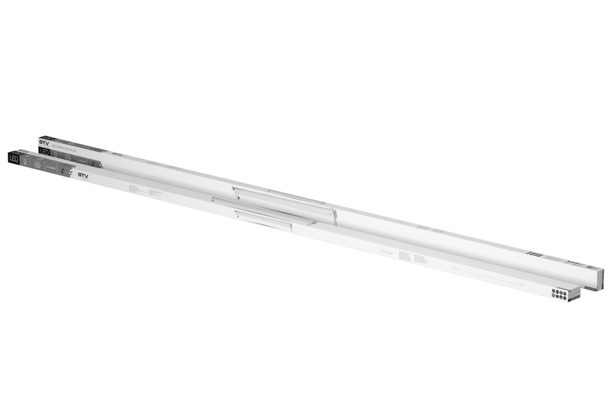 Світильник OSL SLIM-2×150, для T8 LED одностороннього живлення, G13, AC220-240В, 50/60 Гц, IP20