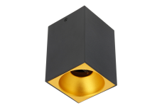 Світильник стельовий TENSA, GU10, 90x90x140 мм, IP20, чорний