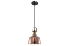 Стельовий світильник MUSCARI 2 II,3787,AC220-240V,50/60Hz,1*E27, IP20,DI.22,5CM,одинарний, бурштиновий