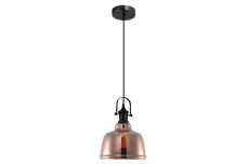 Стельовий світильник MUSCARI 2 IIB,3930,AC220-240V,50/60Hz,1*E27, IP20,DI.22,5CM,одинарний, бурштиновий