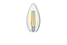 Лампа світлодіодна E14, C35, 4 Вт, 420 лм, 3000K, AC220-240В, 360°, FILAMENT