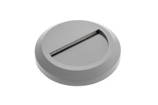 Світлодіодний світильник для сходів SILVER OD, 2 Вт, 100 лм, AC220-240V, 50/60 Гц, кут світіння 120*, IP65, круглий